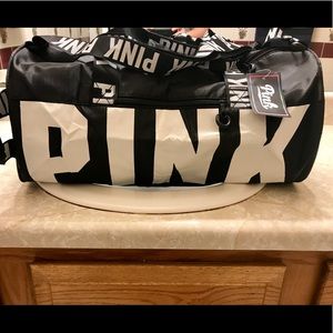 Pink Victoria Secret Duffle Bag